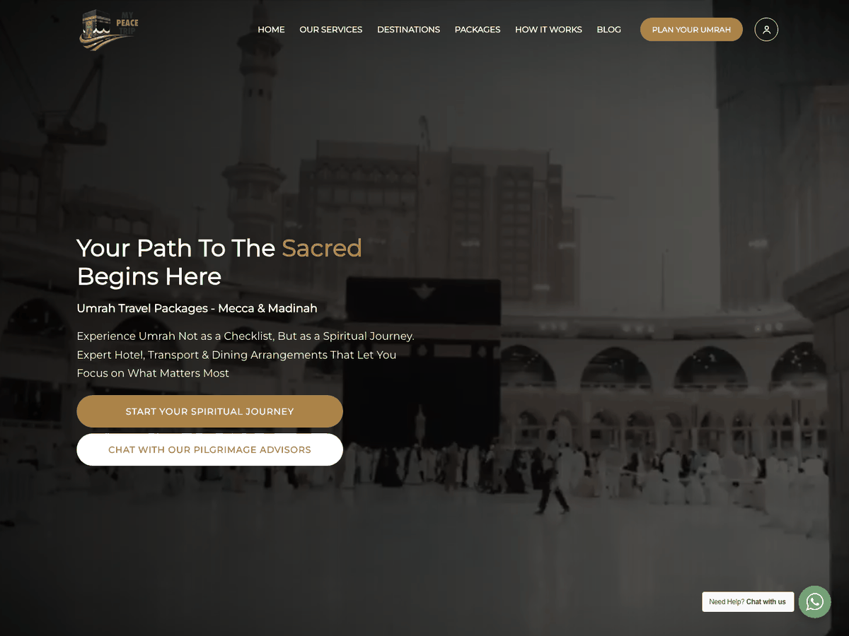 My Peace Trip Umrah booking store