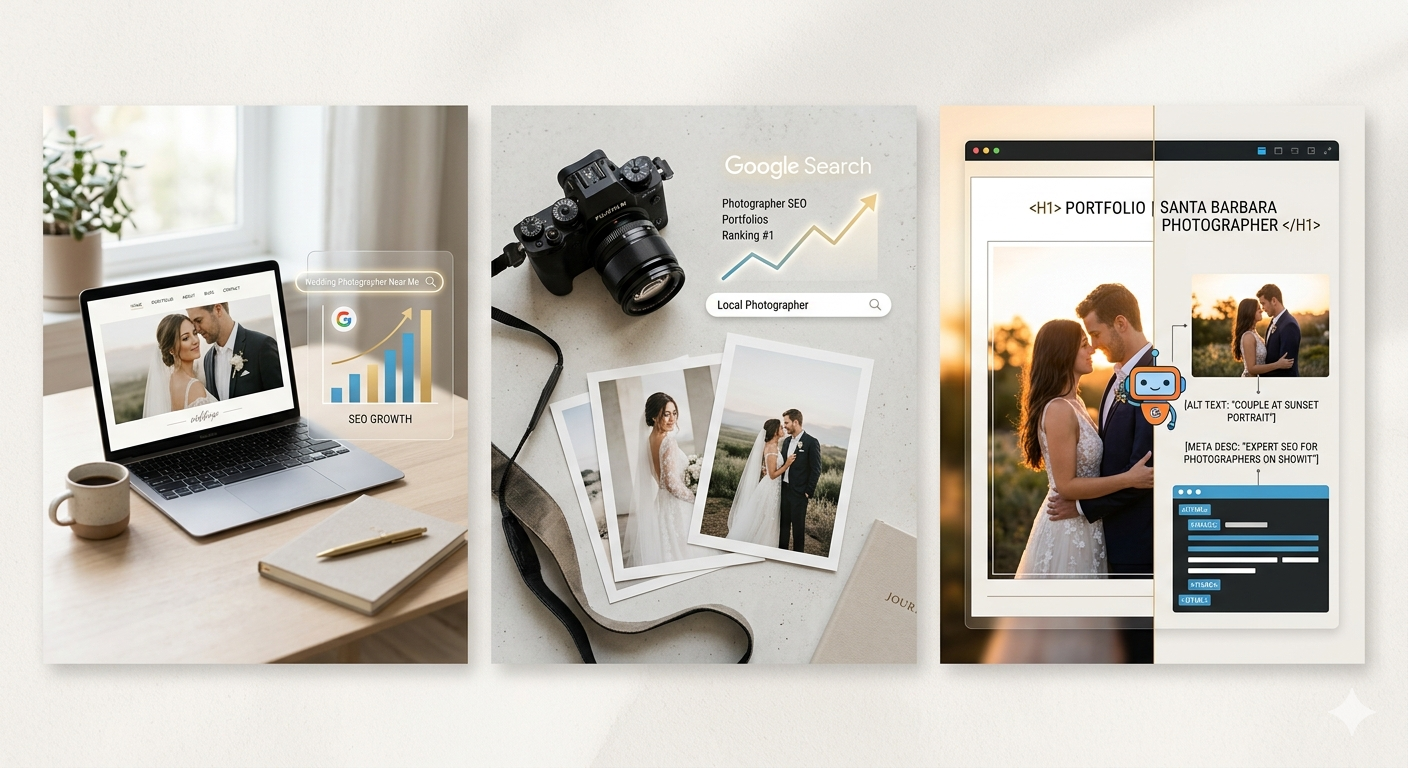 Showit SEO for Photographers: The Complete 2026 Guide