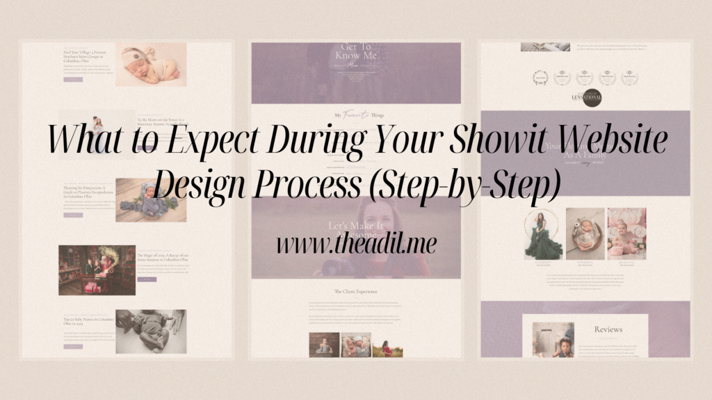 What to Expect During Your Showit Website Design Process (Step-by-Step)