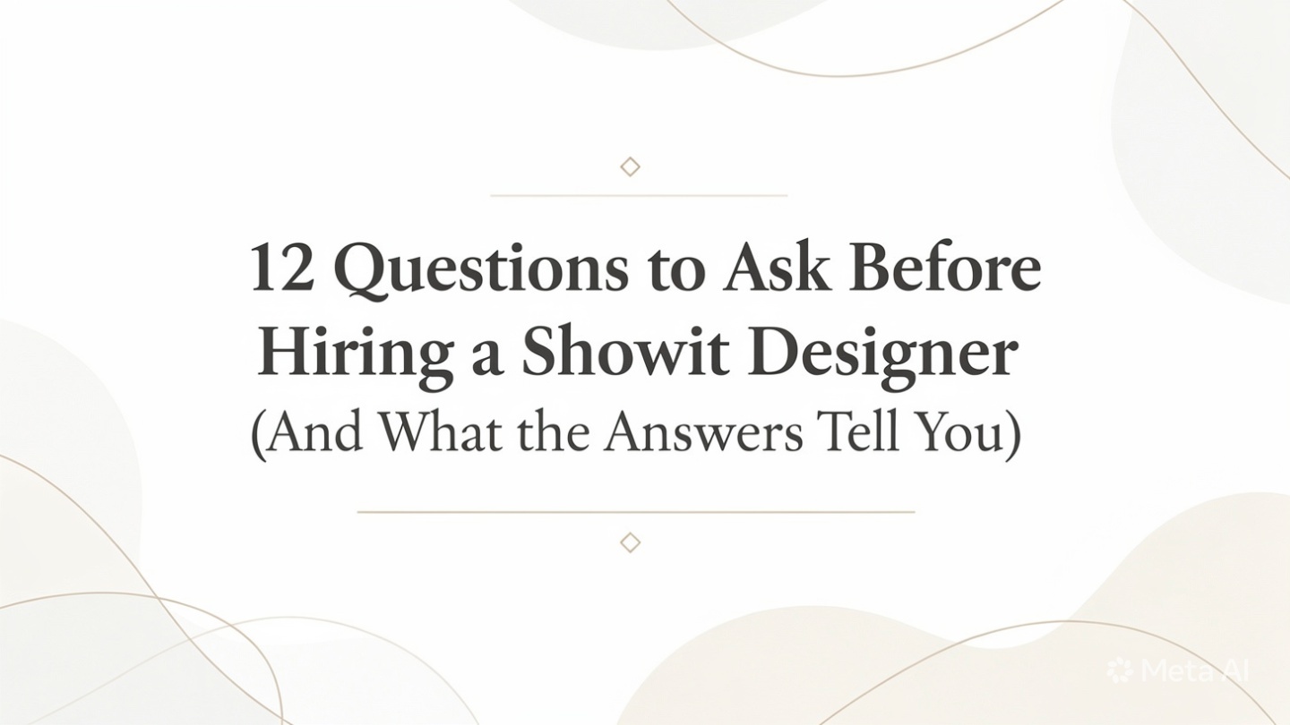 12 Questions to Ask Before Hiring a Showit Designer (And What the Answers Tell You)