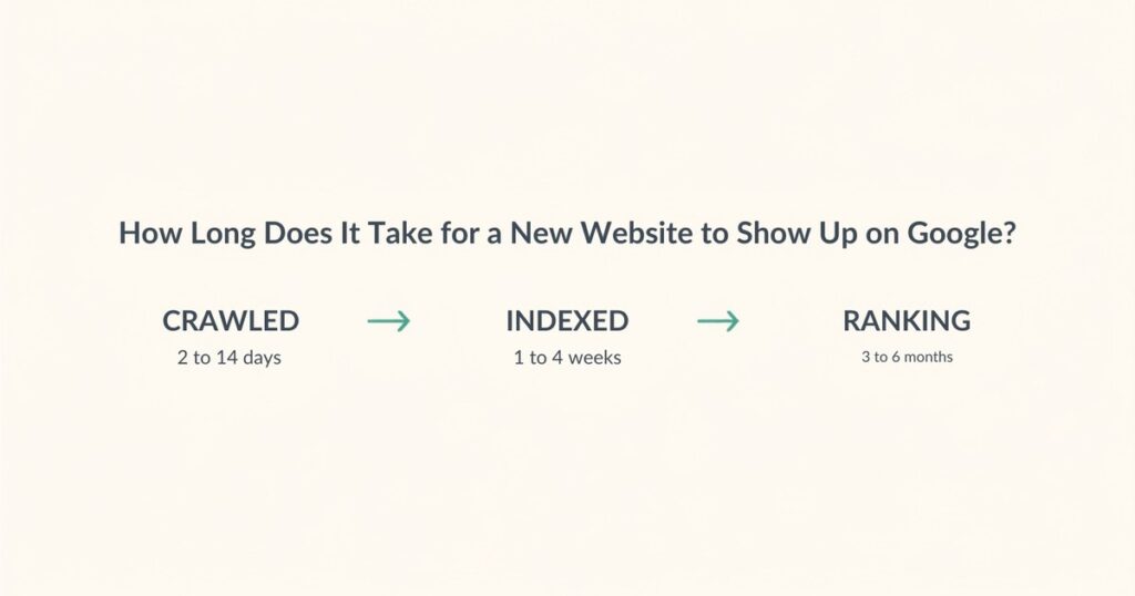 How Long Does It Take for a New Website to Show Up on Google?